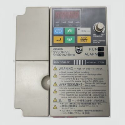 OMRON SYSDRIVE 3G3MV-A4007 – 1,1 KW  AC3PH 400 V - INVERTER MOTOR – 3G3MV A4007