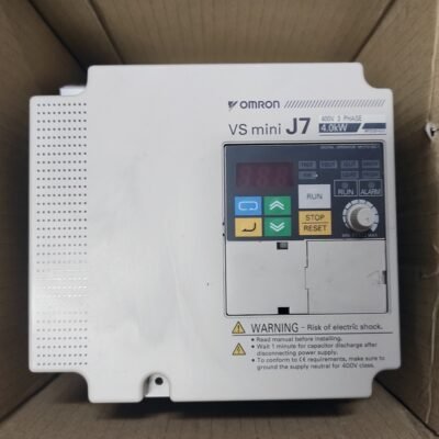 OMRON VS MINI J7  CIMR-J7AZ44P0 – 4 KW  400 V  AC3PH – INVERTER MOTOR – CIMR J7AZ44P0