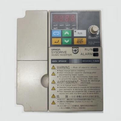 OMRON SYSDRIVE 3G3MV-A4015 – 1,5 KW  AC3PH 400 V – INVERTER MOTOR – 3G3MV A4015