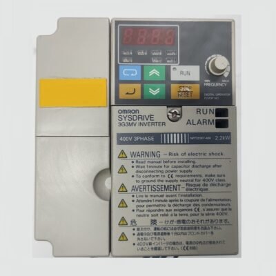 OMRON SYSDRIVE  3G3MV-A4022 + FILTER – 2,2 KW  AC3PH  400 V – INVERTER MOTOR – 3G3MV A4022