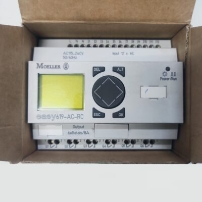 MOELLER EASY – EASY 619-AC-RC - PLC LOGO CPU – EASY 619 AC RC