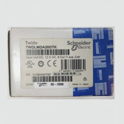 TELEMECANIQUE TWIDO TWDLMDA20DTK PV:01 RL:03 SV:1.12 – SCHNEIDER