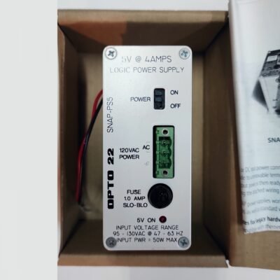 OPTO 22 SNAP-PS5 – LOGIC POWER SUPPLY 5V – 4 AMPS