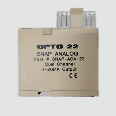 OPTO 22 SNAP ANALOG – SNAP-AOA-23 – DUAL CHANNEL 4-20 MA OUTPUT – AOA 23