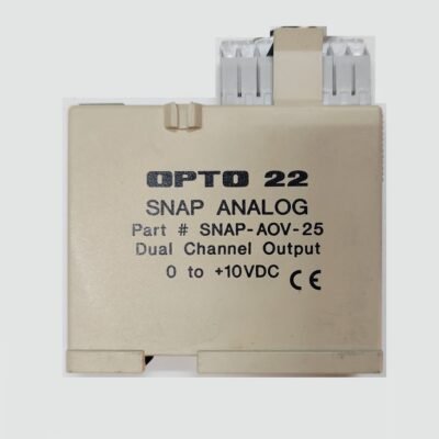 OPTO 22 SNAP ANALOG – SNAP-AOV-25 – DUAL CHANNEL VDC OUTPUT – AOV 25