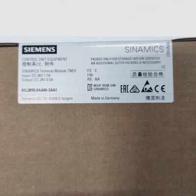 SIEMENS SINAMICS TM31  6SL3055-0AA00-3AA1  6SL3 055-0AA00-3AA1