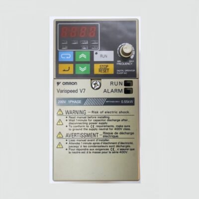 OMRON VARISPEED V7 – CIMR-V7AZB0P4 - 0,55 KW INVERTER YASKAWA CIMR V7AZB0P4