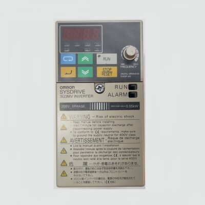 OMRON SYSDRIVE 3G3MV-AB004 – 0,55 KW 230 V – INVERTER MOTOR - 3G3MV AB004