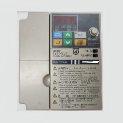 OMRON SYSDRIVE 3G3MV-AB015 – 1,5 KW – AC1PH 230 V – 3G3MV AB015