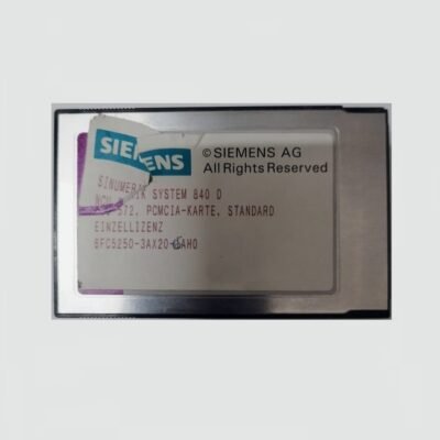 SIEMENS SINUMERIK 840 D NCU 572 PCMCIA – 6FC5250-3AX20-6AH0