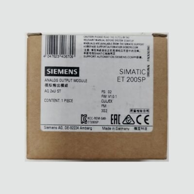 NEW - SIEMENS ET 200SP AQ 2xU ST ANALOG OUTPUT – 6ES7 135-6FB00-0BA1 – 6ES7135-6FB00-0BA1