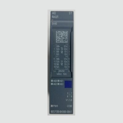 SIEMENS ET 200SP AQ 4xU/I ST – 6ES7 135-6HD00-0BA1 – ANALOG OUTPUT – 6ES7135-6HD00-0BA1