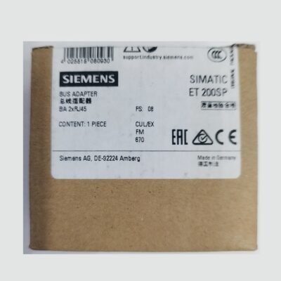 NEW - SIEMENS ET 200SP BUS ADAPTER BA 2xRJ45 – 6ES7 193-6AR00-0AA0 - 2 x RJ45 – 6ES7193-6AR00-0AA0