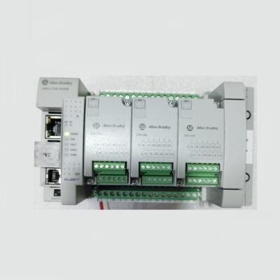 ALLEN BRADLEY MICRO 850 TM 2080-LC50-24QBB + 3 X 2080-OB4