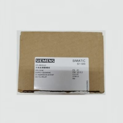 NEW – SIEMENS S7 1200 CPU 1214 C AC DC RLY FS:01 FW V2.0.2 – 6ES7 214-1BE30-0XB0 - 6ES7214-1BE30-0XB0