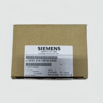 SIEMENS S7 1200 CPU 1214 C AC DC RLY E-stand01 – 6ES7 214-1BE30-0XB0 - 6ES7214-1BE30-0XB0