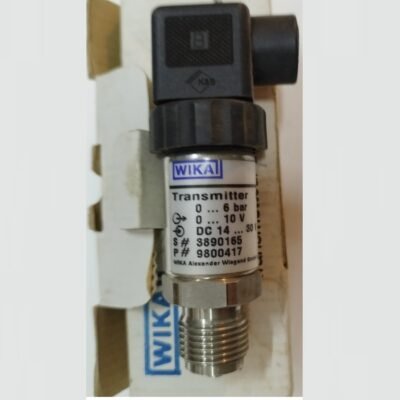 revisar WIKA P 9800417 S 3890165 PRESSURE TRANSMITTER – TRANSMISOR DE PRESION