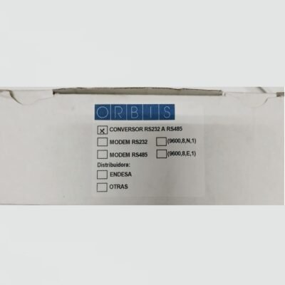NEW - ORBIS CONVERSOR RS232 A RS485 – CONVERTER