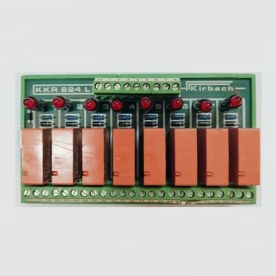 KIRBACH KKR 824 L – RELAY CARTE – CARTA RELES 8 SCHRAK RELAI