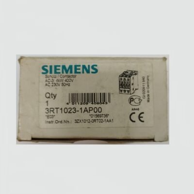 NEW - SIEMENS 3RT1023-1AP00 – CONTACTOR 4 KW – SCHÜTZ 3RT1023 1AP00