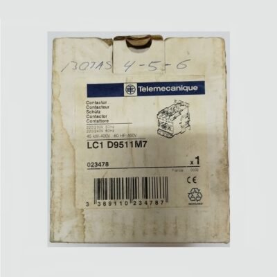 NEW - TELEMECANIQUE LC1 D9511M7 – CONTACTOR 45 KW  –  SCHÜTZ LC1D9511 M7