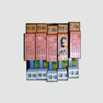 5 UNIT – WEIDMÜLLER RELAY RELE RELAI WEIDMULLER 230 V AC – 6 AMP