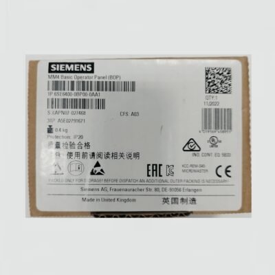 NEW - SIEMENS MICROMASTER 4 MM4 BASIC OPERATOR PANEL BOP – 6SE6400-0BP00-0AA1 – 6SE6 400-0BP00-0AA1