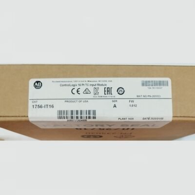 NEW – ALLEN BRADLEY 1756-IT16 A CONTROL LOGIX 16 PT TC INPUT 1756 IT16