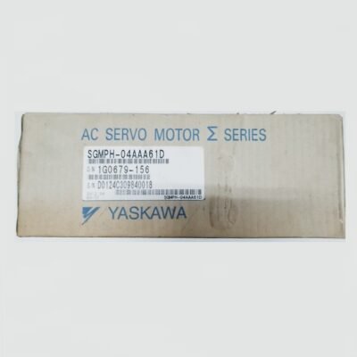 NEW - YASKAWA SGMPH-04AAA61D - SGMPH 04AAA61D – 400 W – 3000 RPM – 200 V – AC SERVO MOTOR