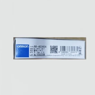NEW - OMRON NX SERIES NX-AD3604 – DIFFERENTIAL ANALOG INPUT UNIT – NX AD3604
