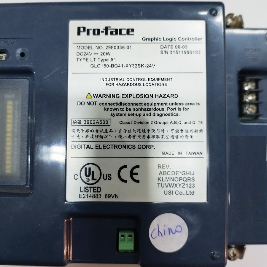 PRO-FACE GLC150 BG41 XY32SK 24V PROFACE - Imagen 4