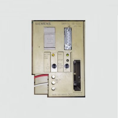 SIEMENS S5 SIMATIC S5-100U CPU 100 – 6ES5 100-8MA02 – S5 100U CPU 100 – 6ES5100-8MA02