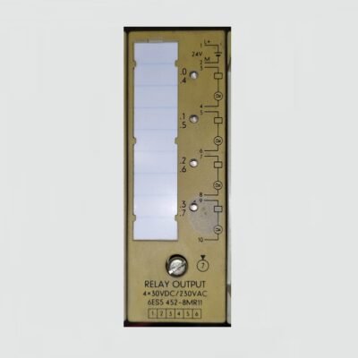 SIEMENS S5 RELAY OUTPUT – 6ES5 452-8MR11 – 6ES5 452 8MR11 – 6ES5452-8MR11