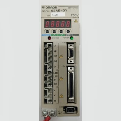 OMRON SGDH-02AE-OY – VER. 54A45 – AC SERVO DRIVER - YASKAWA SGDH 02AE OY