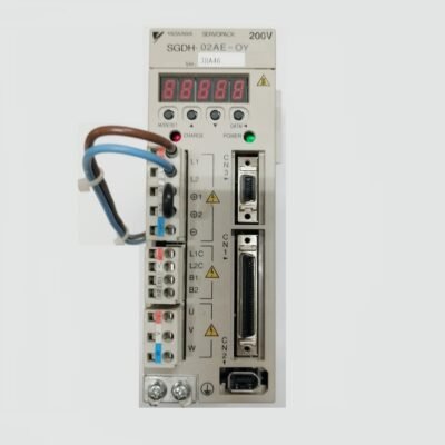 OMRON SGDH-02AE-OY – VER. 38A46 + FILTER – AC SERVO DRIVER — YASKAWA SGDH 02AE OY