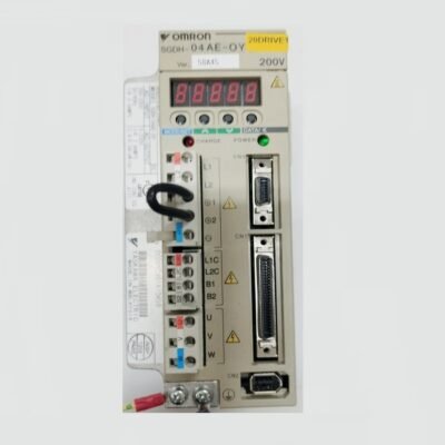 OMRON SGDH-04AE-OY – VER. 58A45 – AC SERVO DRIVER - YASKAWA SGDH 04AE OY