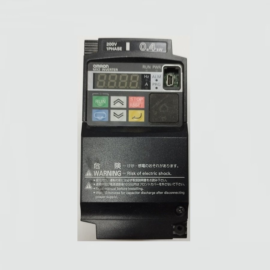 OMRON MX2 INVERTER 0,4 KW – MX2-AB004-E – WJ200-004SFE – MX2 AB004 E