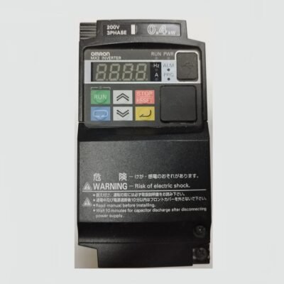 OMRON MX2 – MX2-A2004-E – WJ200-004LFE – 0,4 KW – INVERTER MOTOR – MX2 A2004 E