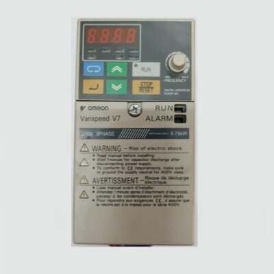 OMRON VARISPEED V7 – CIMR-V7AZ20P7 + FILTER – 0,75 KW  200 V – INVERTER MOTOR – YASKAWA CIMR V7AZ20P7