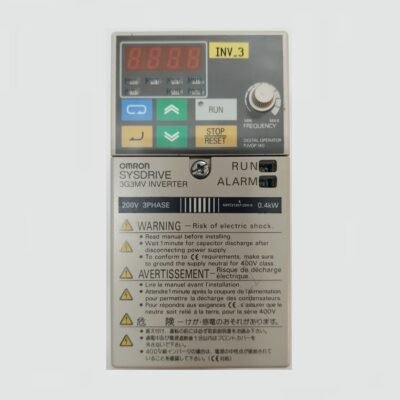 OMRON 3G3MV-A2004 SYSDRIVE INVERTER 230 V 0,4 KW – 3G3MV A2004