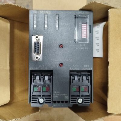 NEW – SIEMENS DIAGNOSTIC REPEATER DP ET200 – 6ES7972-0AB01-0XA0 – 6ES7 972-0AB01-0XA0
