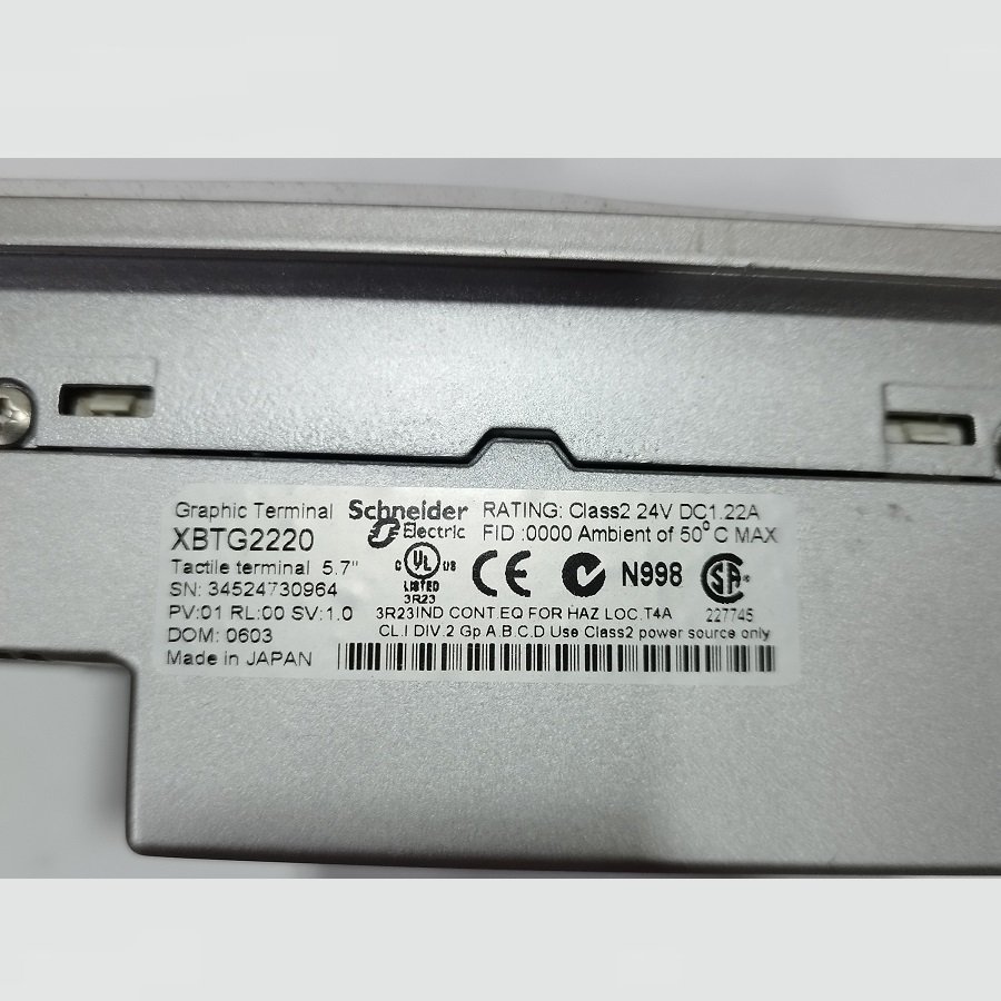 XBTG2220 SCHNEIDER PRO-FACE XBTG 2220 PV:01 SV:1.0 - Imagen 5